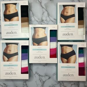 Auden Panties Cotton Blend Set of 6 Size 1X